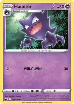 Haunter Reverse Holo 56