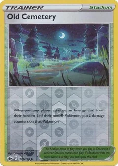 Old Cemetery Reverse Holo 147