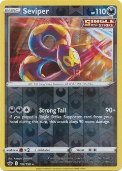 Seviper Reverse Holo 102