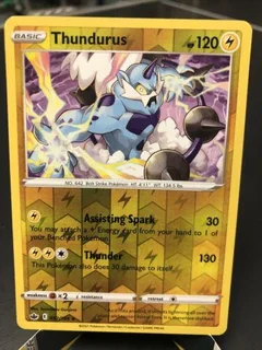 Thundurus Reverse Holo 52