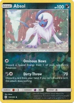 Absol Reverse Holo 133