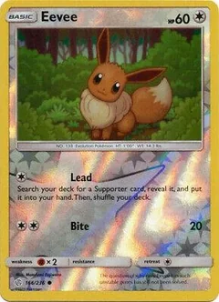 Eevee Reverse Holo 166