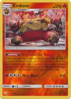 Emboar Reverse Holo 33