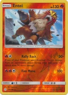 Entei Reverse Holo 28