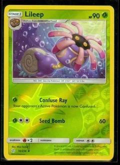 Lileep Reverse Holo 10