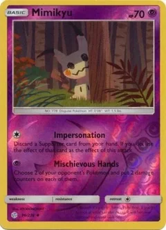 Mimikyu Reverse Holo 96