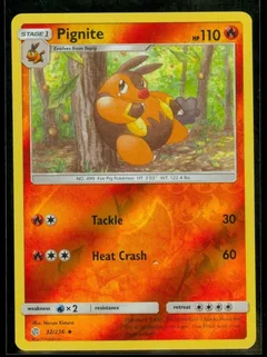 Pignite Reverse Holo 32