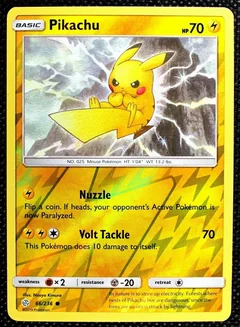 Pikachu Reverse Holo 66