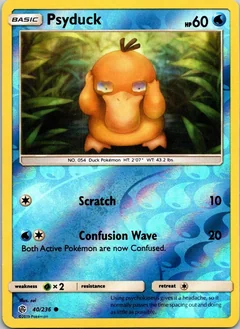 Psyduck Reverse Holo 40