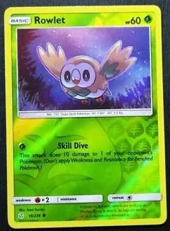 Rowlet Reverse Holo 18