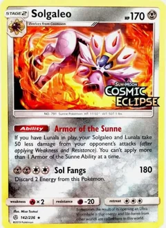 Solgaleo Stamped 142