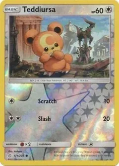 Teddiursa Reverse Holo 171
