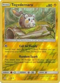 Togedemaru Reverse Holo 73