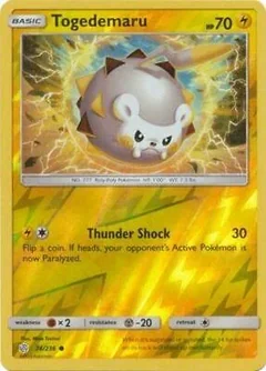 Togedemaru Reverse Holo 74