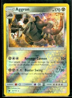 Aggron Reverse Holo 67