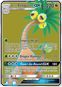 Alolan Exeggutor Gx 107