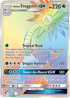 Alolan Exeggutor Gx 118
