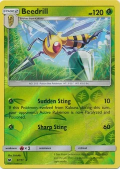 Beedrill Reverse Holo 3