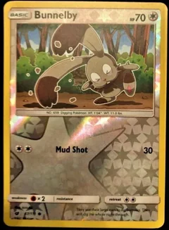 Bunnelby Reverse Holo 87