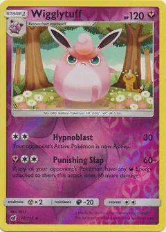 Wigglytuff Reverse Holo 72