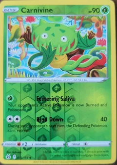 Carnivine Reverse Holo 12