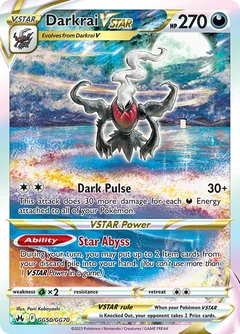Darkrai Vstar Gg50