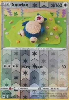 Snorlax Reverse Holo 109