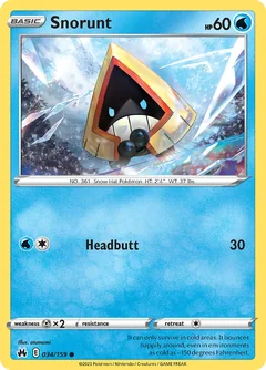 Snorunt 34
