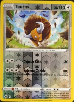Tauros Reverse Holo 106