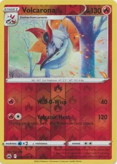 Volcarona Reverse Holo 25