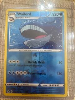 Wailord Reverse Holo 32