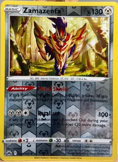 Zamazenta Reverse Holo 97
