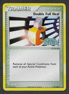 Double Full Heal Reverse Holo 77