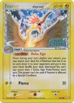 Fearow Reverse Holo 18