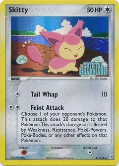 Skitty Reverse Holo 41