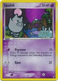 Spoink Reverse Holo 62