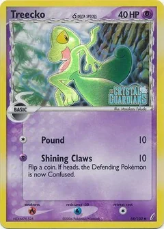 Treecko Reverse Holo 68
