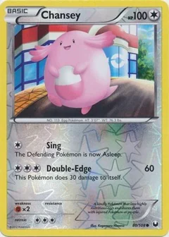 Chansey Reverse Holo 80