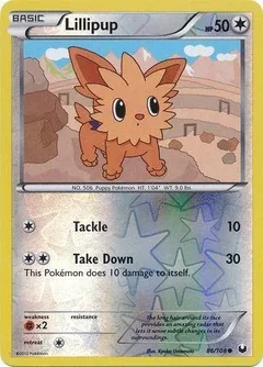 Lillipup Reverse Holo 86