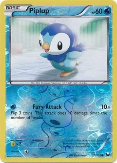 Piplup Reverse Holo 27
