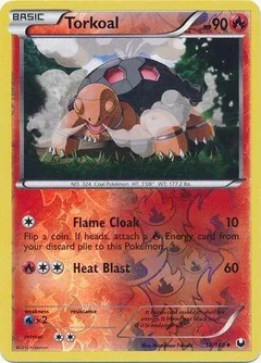 Torkoal Reverse Holo 18