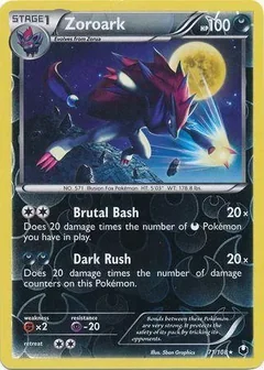 Zoroark Reverse Holo 71