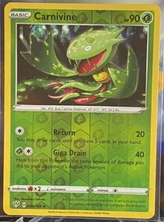 Carnivine Reverse Holo 5