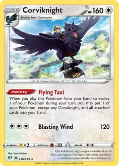 Corviknight Pre Release 156