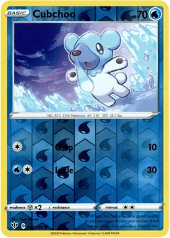 Cubchoo Reverse Holo 48