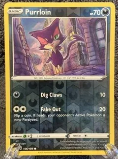 Purrloin Reverse Holo 106