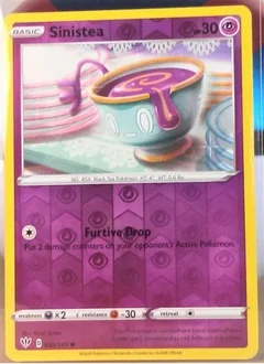 Sinistea Reverse Holo 82