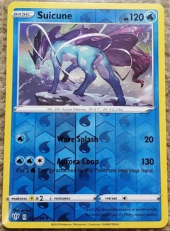 Suicune Reverse Holo 37