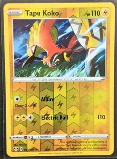 Tapu Koko Reverse Holo 61