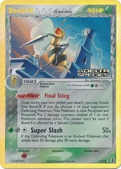 Beedrill Reverse Holo 1